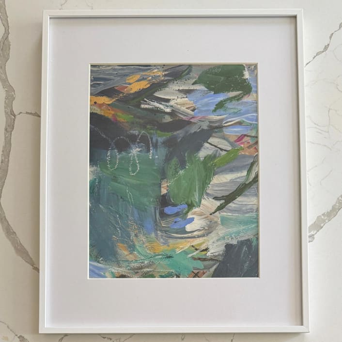""Netherfield Light, No. 1" – 20x16 – Framed Original Painting" - Original Painting in multicolorassorted-colors by Sarah Mankin