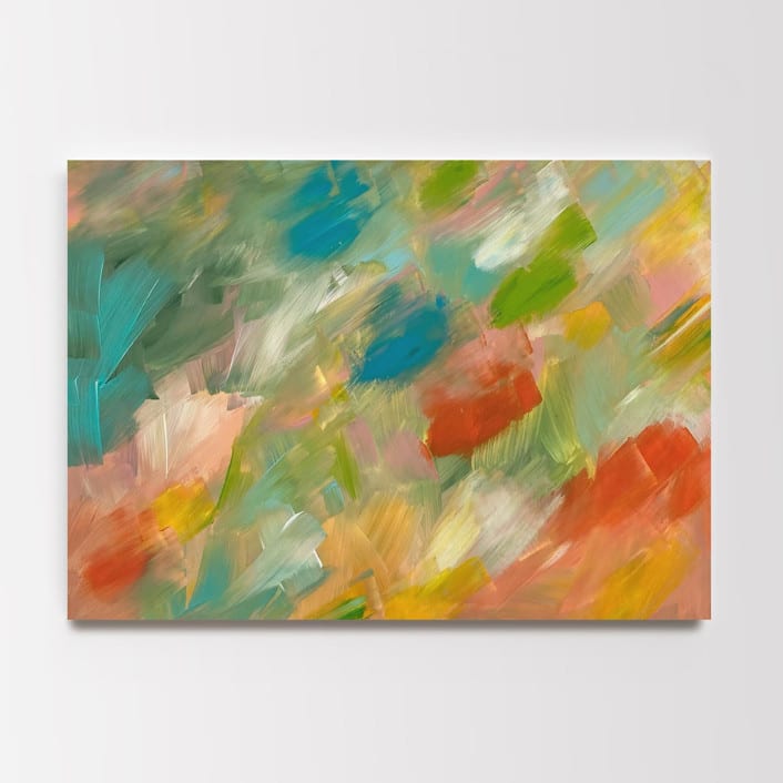 "Adorn #5" - Original Painting in multicolor by Amy Mullen
