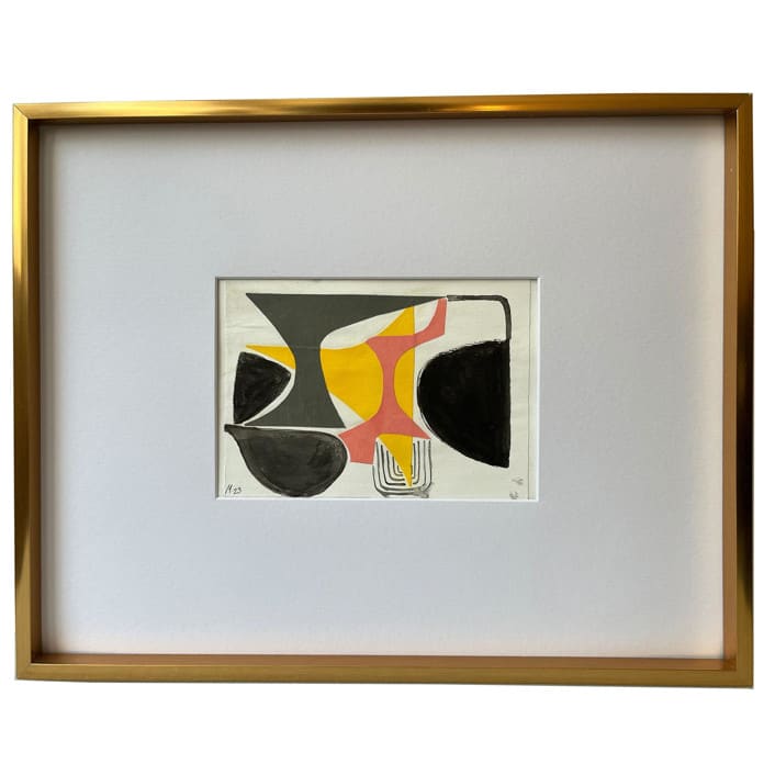 "Balance" - Original Mixed Media in multicolorassorted-colors by Bethania Lima