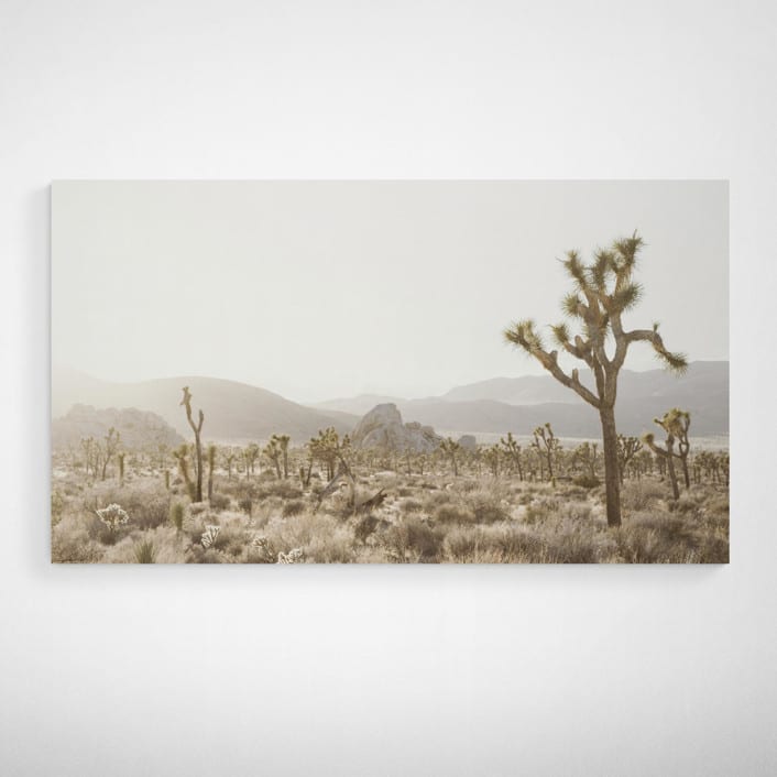"Mojave 1 - 48" x 27"" - Limited Edition Prints - Photography in beige by Kamala Nahas