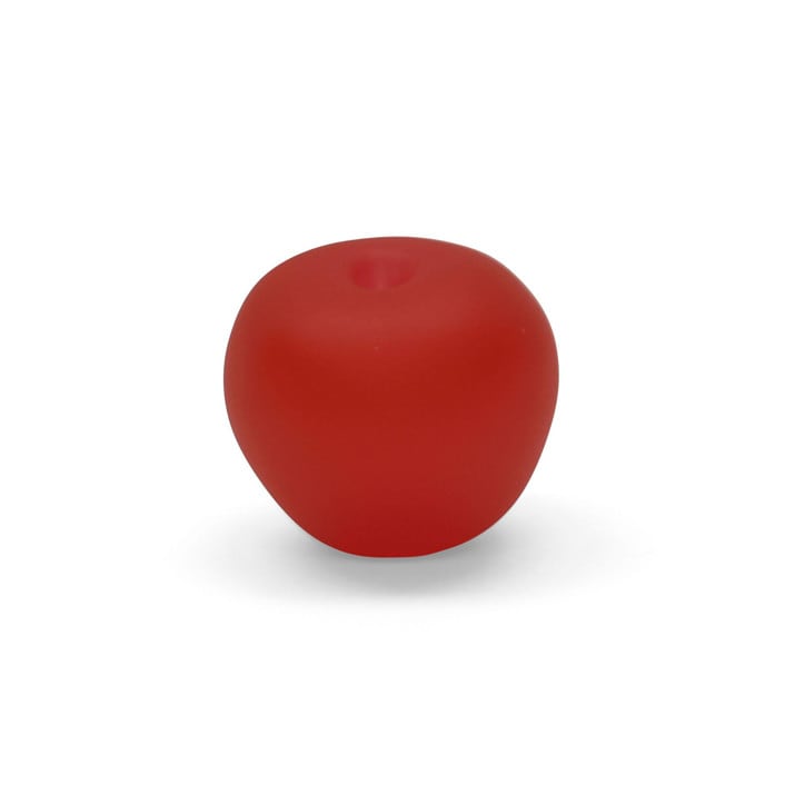 "Fruits Apple" - Decorative Object in red by Tina Frey