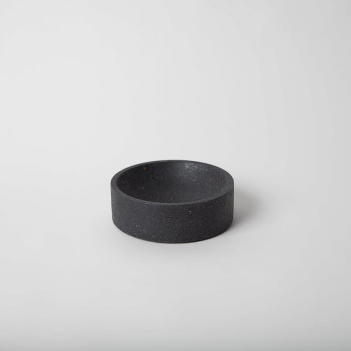 "5" Catch-All: Black Terrazzo" - Decorative Object in black by Pretti.Cool