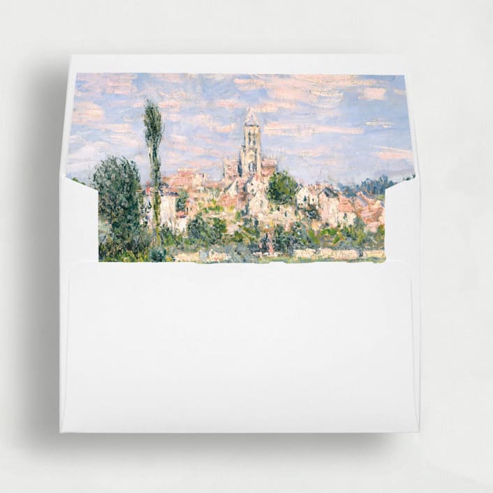 "Watercolor Fine art Palace| Set of 25 Envelope Liners" - Envelope Liners in multicolor by Nikki Turner