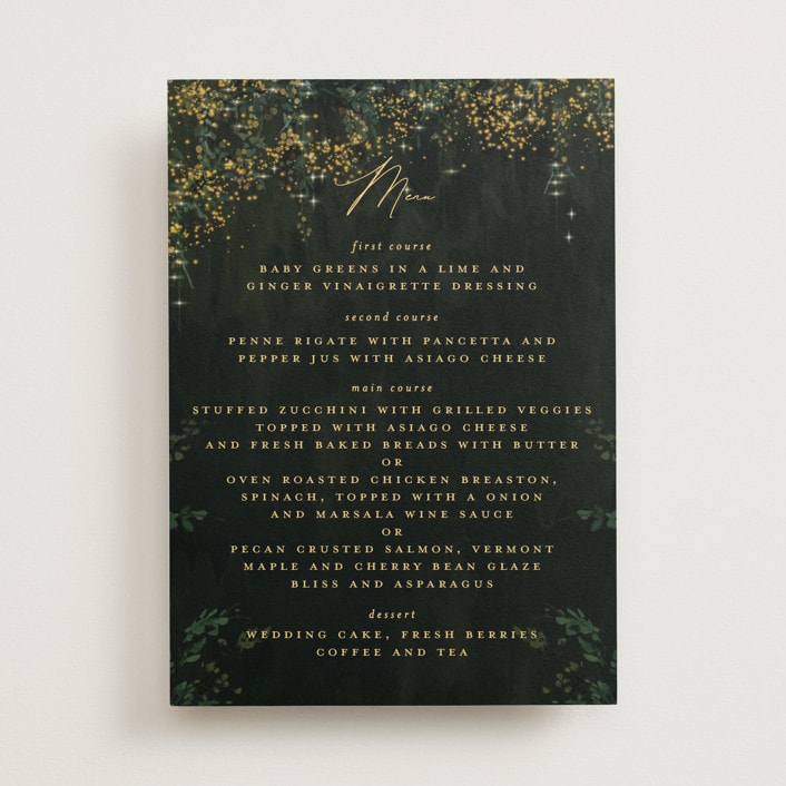 "New Orleans from Disney's Princess and The Frog" - Menus in Mystic by Phrosné Barwood - Front