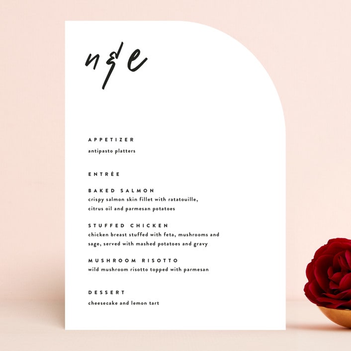 "Allure" - Menus in Cloud by JoAnn Jinks - Front