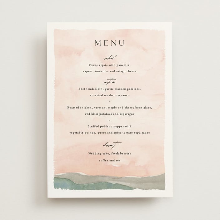 "Countryside" - Menus in Northern by Pixel and Hank - Front