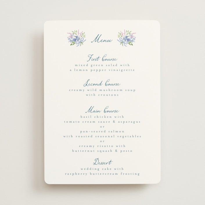 "Vineyard Love" - Menus in Summer by Petra Kern - Front