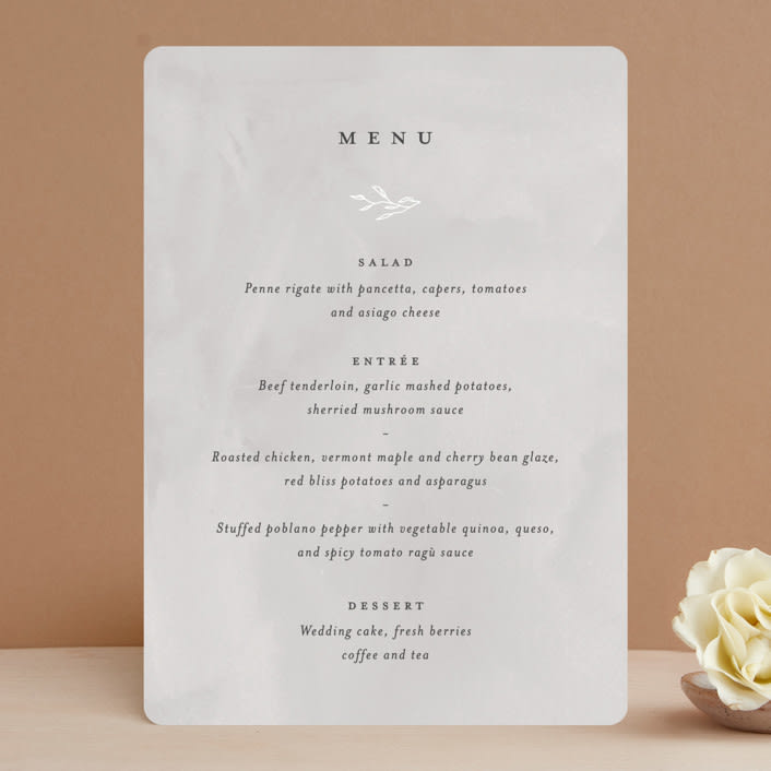 "Abundant Wreath" - Menus in Fog by Pixel and Hank - Front
