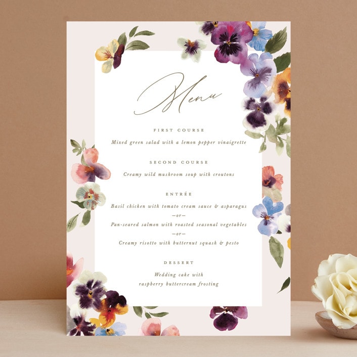 "Bright" - Menus in Summer by Leah Bisch - Front