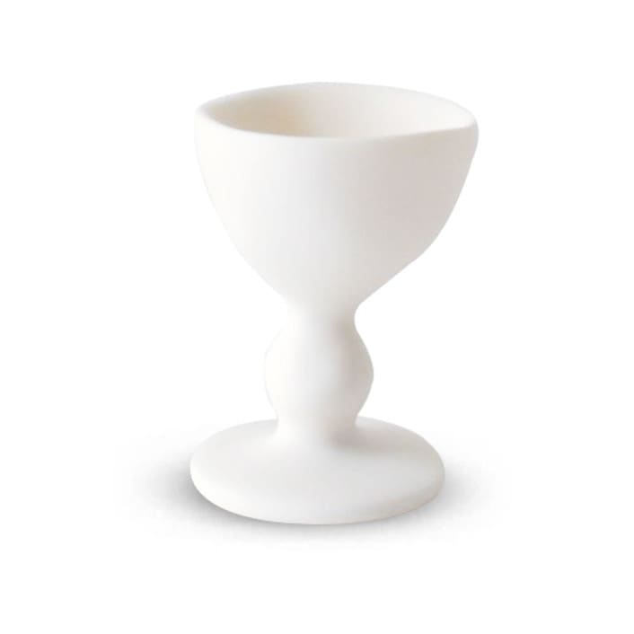 "Pedestal Egg Cup White" - Tabletop Accessories in white by Tina Frey