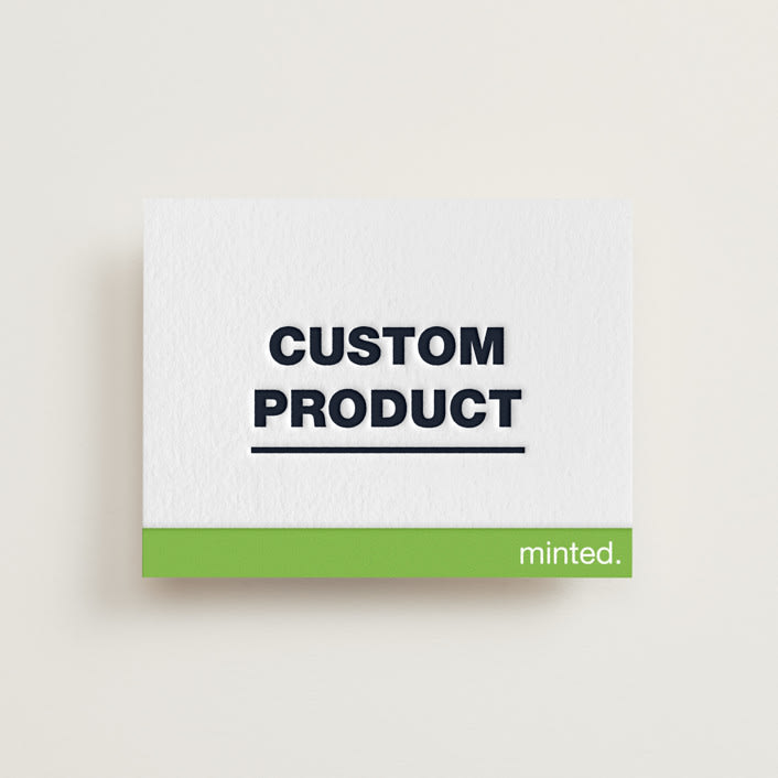 "7x5 Landscape Custom" - Secret Menu in Pear by Minted Custom - Front