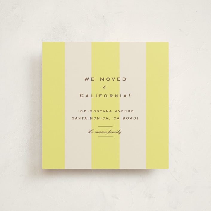 "Campania" - Moving Announcements in Limone by Megan Davis - Front