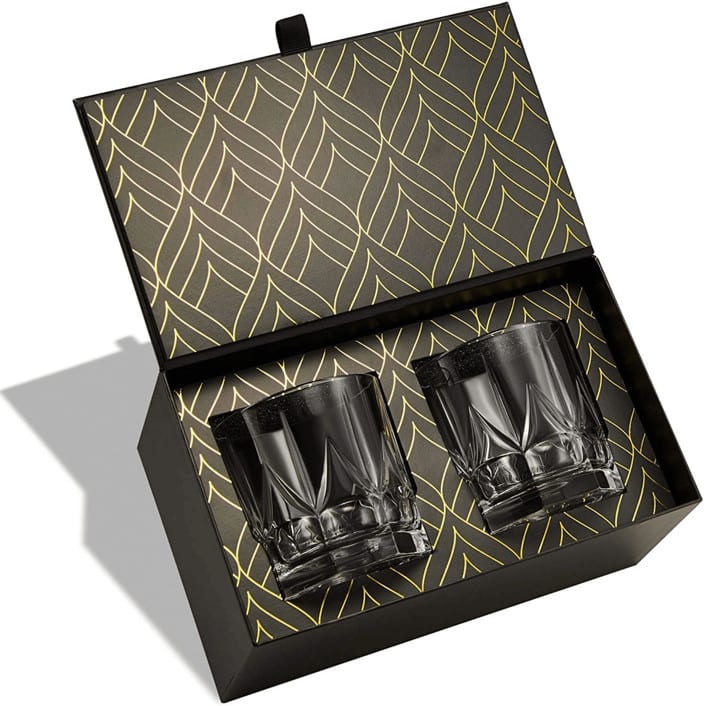 The Eco-Crystal Collection by ROCKS Whiskey Chilling Stones