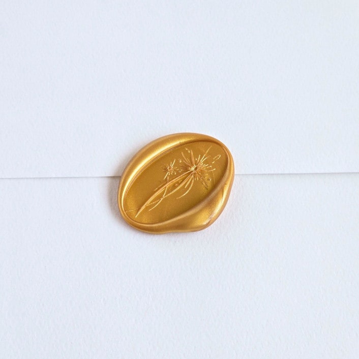 "Comet- Customizable Color- Set of 25 Hand-crafted Wax Seals" - Wax Seals in multicolor by Inkspiringletters