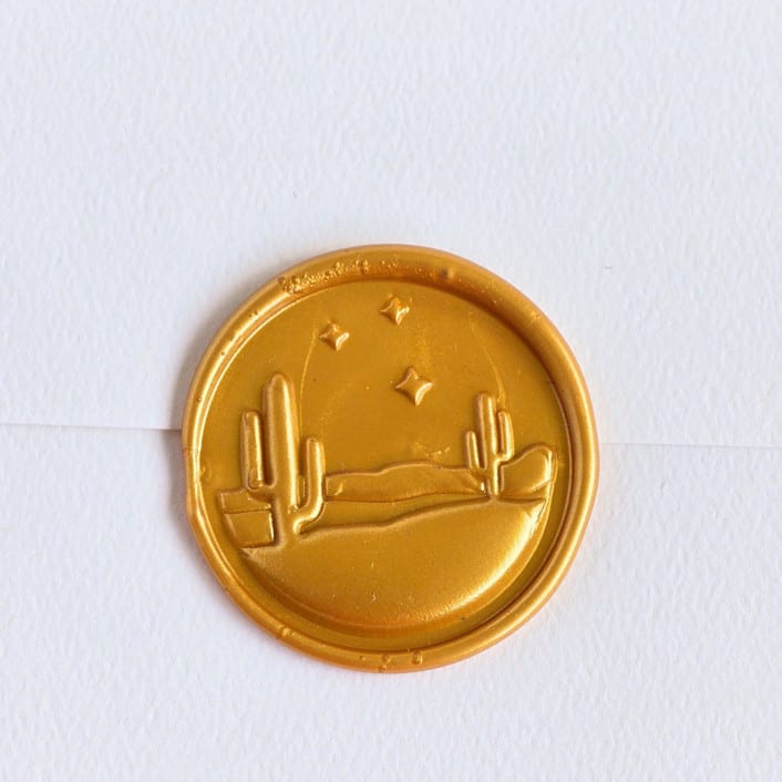 "Arizona Night Sky- Customizable Color- Set of 25 Hand-crafted Wax Seals" - Wax Seals in multicolor by Inkspiringletters