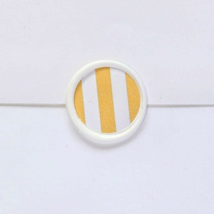 "Stripes- Customizable Color- Set of 25 Hand-crafted Wax Seals" - Wax Seals in multicolor by Inkspiringletters