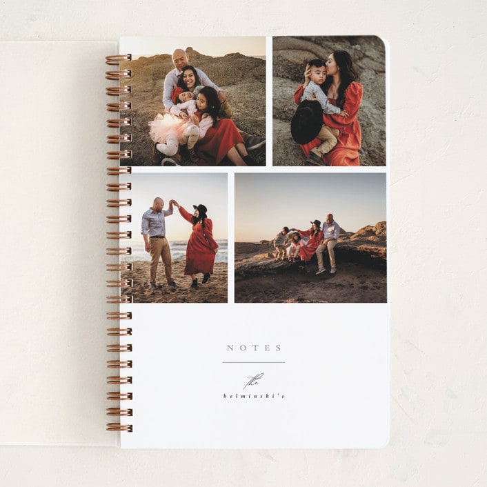 "Together" - Notebook in Mist by Corinne Malesic - Front