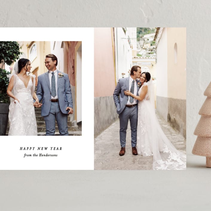 "portrait mode" - Holiday Cards in Paper by Ani Somi - Front