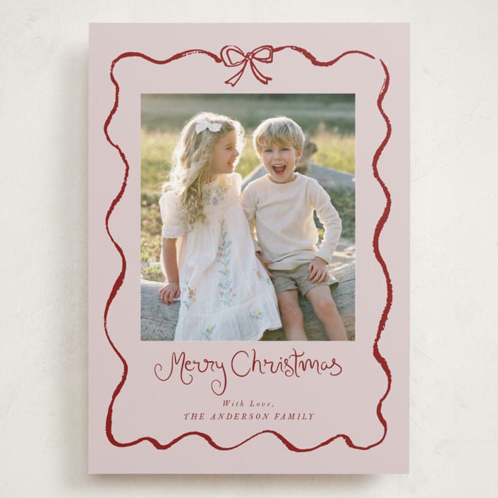 "quirky fun" - Holiday Cards in Wine by Cass Loh - Front