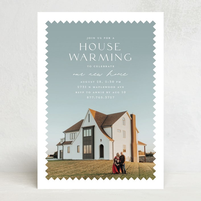 "house warming" - Party Invitations in Dove by Anastasia Makarova - Front
