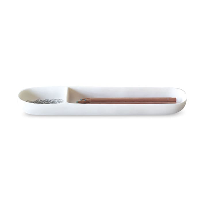 "Modern Office Pencil Tray White" - Pencil Holder in white by Tina Frey