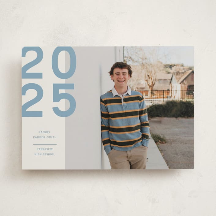 "Modern Year" - Graduation Announcements in Lake by Kelly Watkins - Front