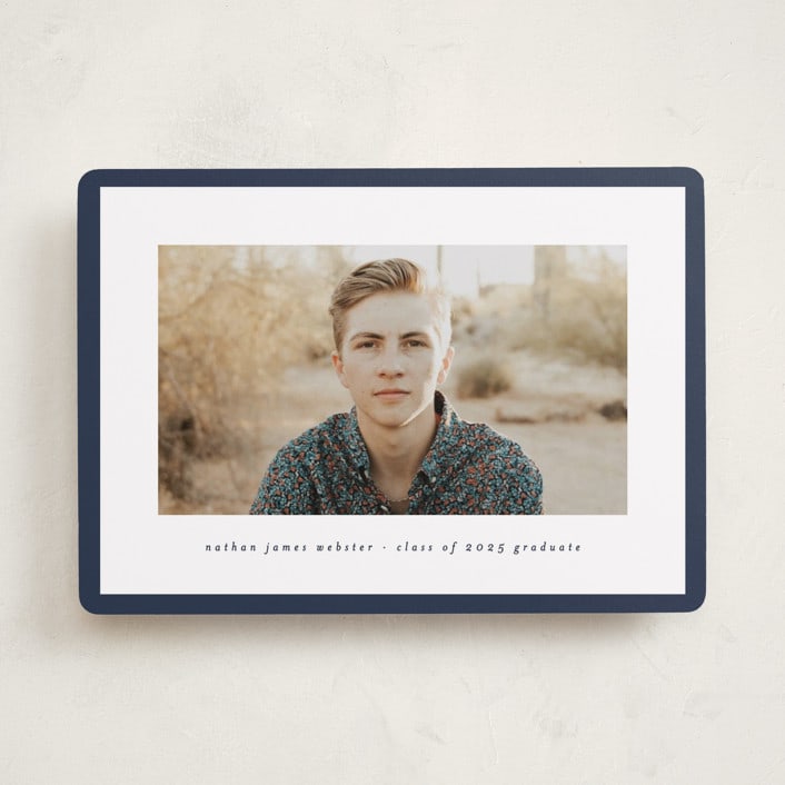 "Wrapped" - Graduation Announcements in Space by Lea Delaveris - Front