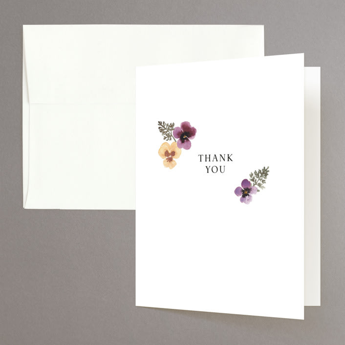 "Beijos" - Bridal Shower Thank You Cards in Flat by Itsy Belle Studio - Front