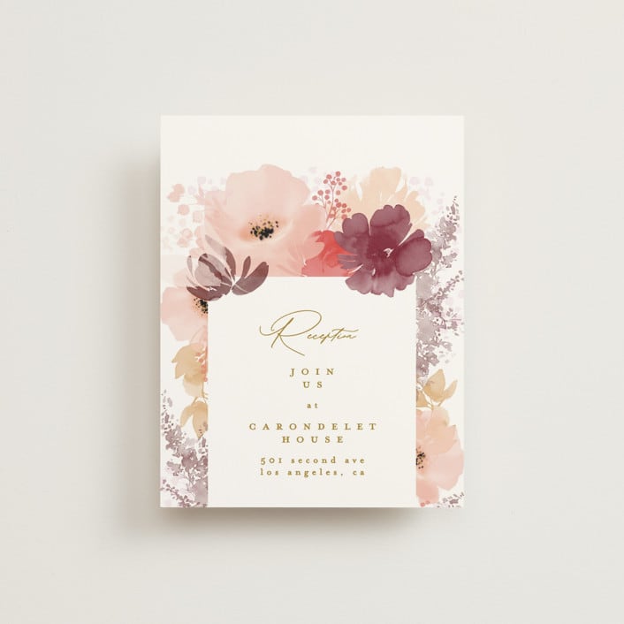 "autumn fest" - Reception Cards in Autumn by Phrosné Barwood - Front