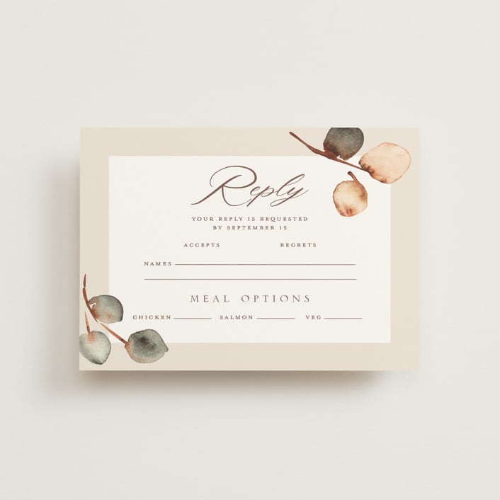 "Bella Mia" - RSVP Postcards in Autumn by Petra Kern - Front