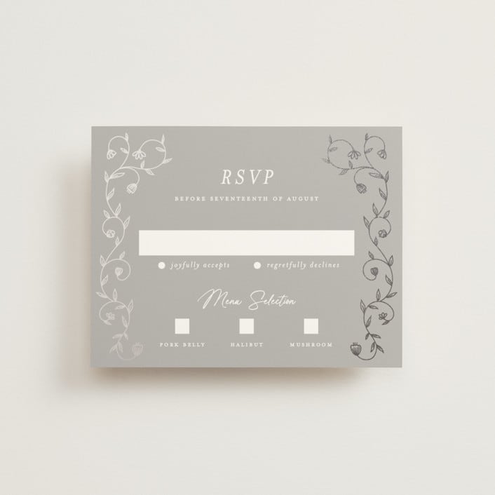"cantuccini" - RSVP Cards in Moon by chocomocacino - Front