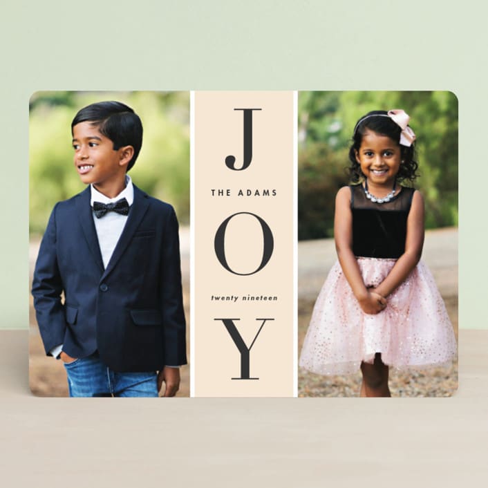 "Original Joy" - Retired Holiday Cards in Pudding by heythird - Front