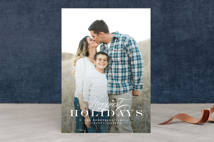 "Tradition" - Retired Holiday Cards in Snowflake by Lauren Chism - Front
