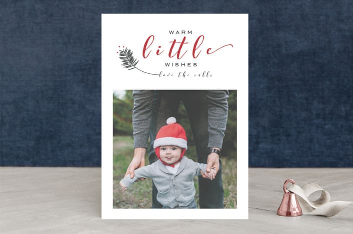 "Little Xmas" - Retired Holiday Cards in Ink by Jenn Reed - Front