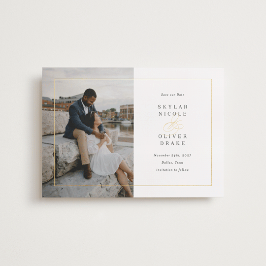 "Bianca" - Save the Dates in Sugar by Jessica Williams - Front