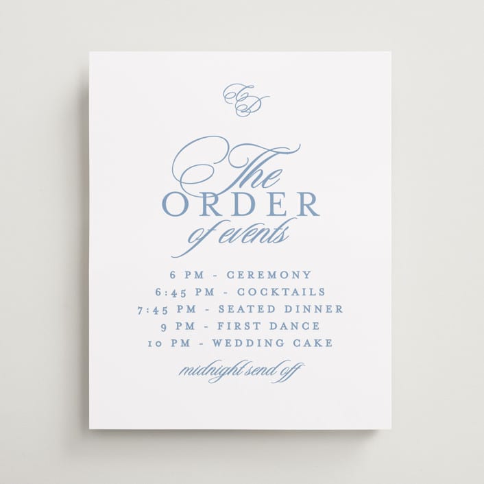 "Aristocratic" - Schedule Signs in Sky by Creo Study - Front