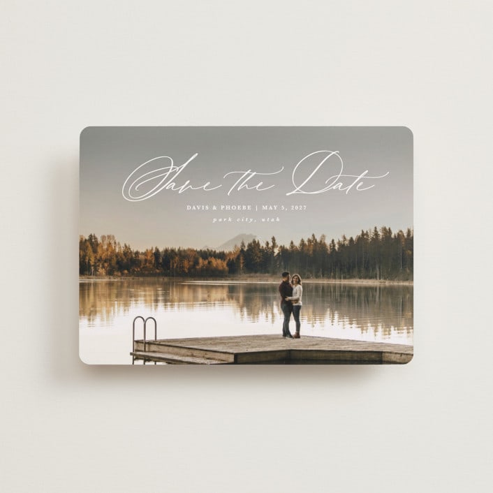 "Venice" - Save the Dates in Cloud by Kate Ahn - Front