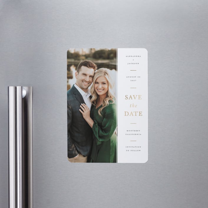 "Effortless" - Save the Dates in Chiffon by Ashley Rosenbaum - Front