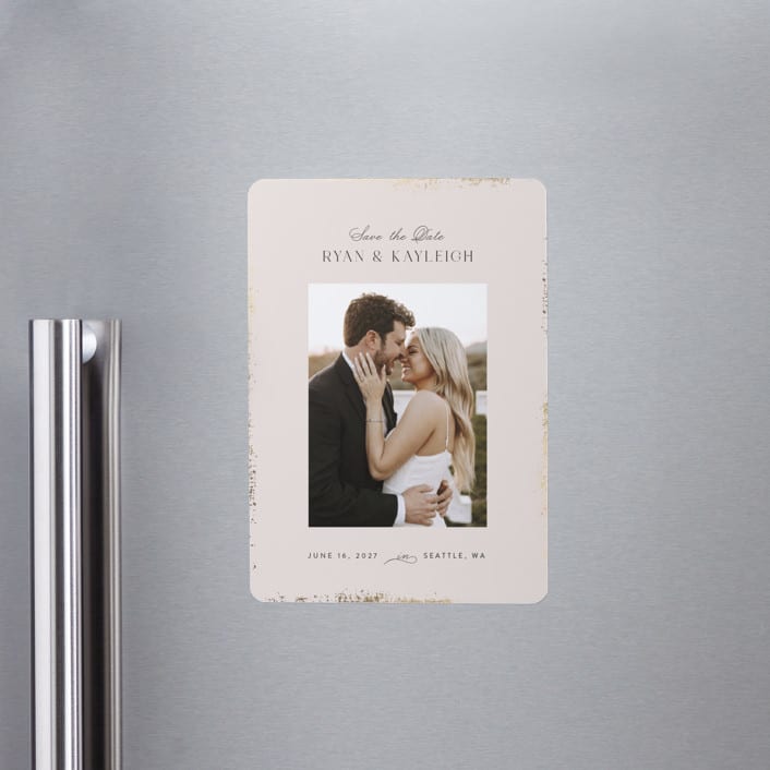 "Gilde Edge" - Save the Dates in Pearl by Itsy Belle Studio - Front
