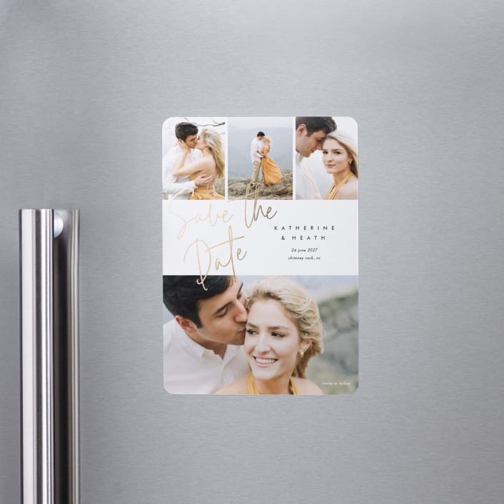 "Can't Wait" - Save the Dates in Cotton by Stacey Meacham - Front
