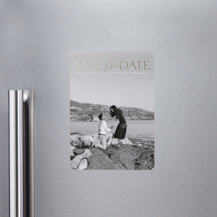 "Breathtaking" - Save the Dates in Moonstone by Olivia Raufman - Front