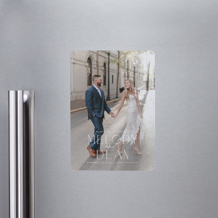 "Let's Walk Together" - Save the Dates in Frost by Kim Thoa - Front