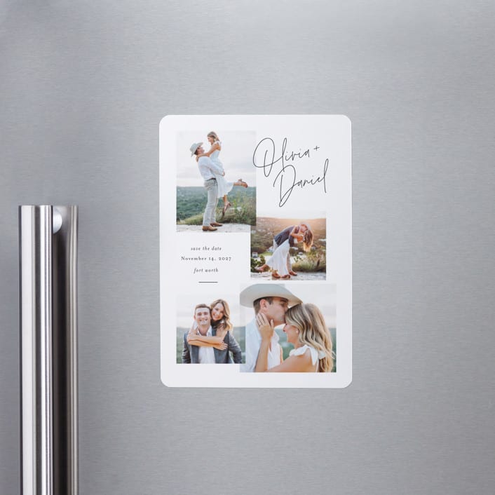 "Collected Gallery" - Save the Dates in Licorice by Jessica Williams - Front