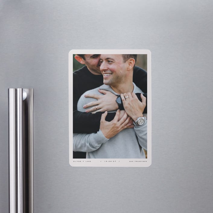 "Oliver" - Save the Dates in Caviar by Kristie Kern - Front