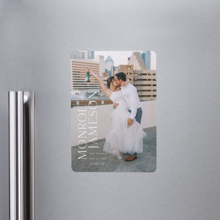 "Carefree" - Save the Dates in Quartz by Angela Garrick - Front