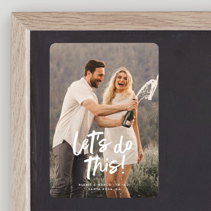 "Do This" - Save the Dates in Silk by Olivia Raufman - Front