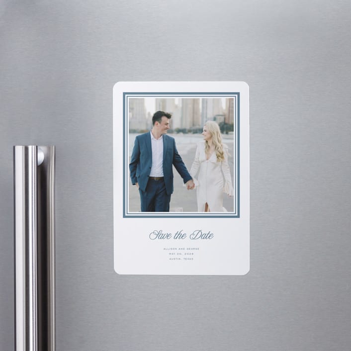 "Lauren" - Save the Dates in Winterberry by Blustery August - Front