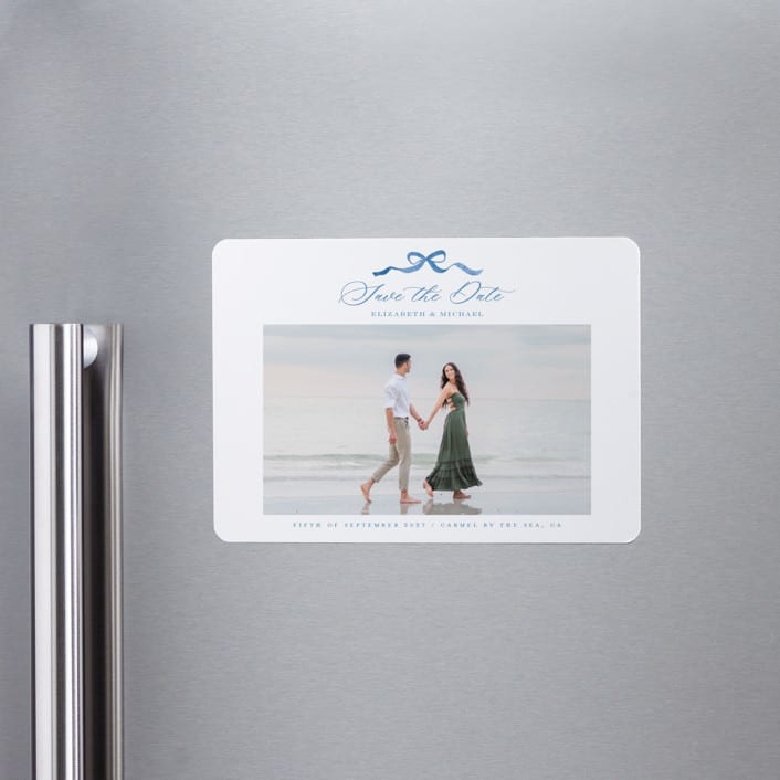 "Royal" - Save the Dates in Cobalt by Petra Kern - Front