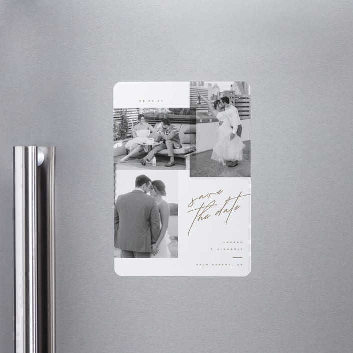 "Forte" - Save the Dates in Cognac by Kristie Kern - Front