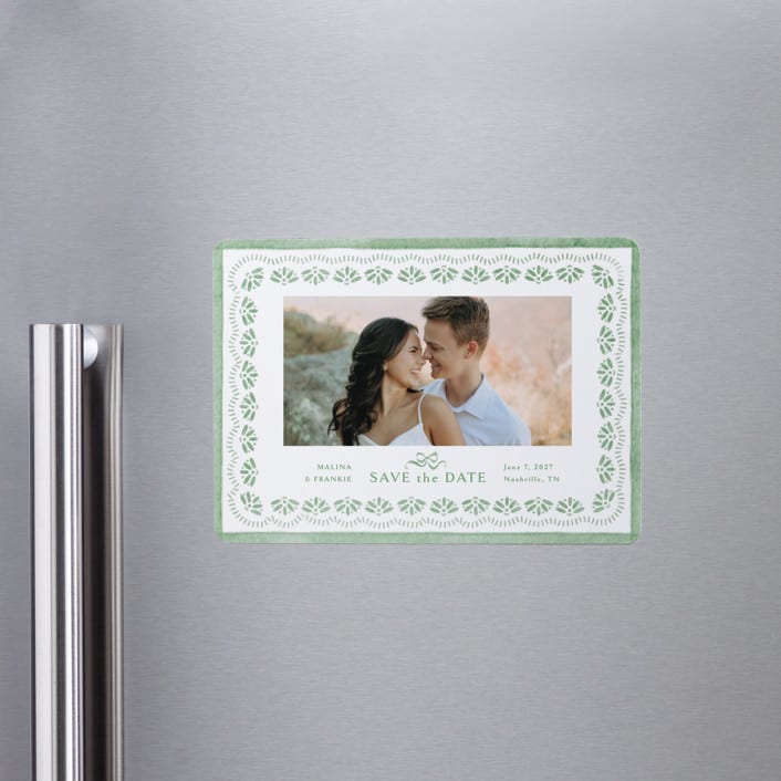 "Charming" - Save the Dates in Meadow by Melanie Kosuge - Front